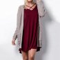 2018 Autumn Women Boho Open Front Chunky Warm knitted Cardigans Winter Plus Size Causal Pattern Long