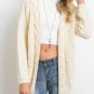 2018 Autumn Women Boho Open Front Chunky Warm knitted Cardigans Winter Plus Size Causal Pattern Long