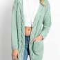 2018 Autumn Women Boho Open Front Chunky Warm knitted Cardigans Winter Plus Size Causal Pattern Long