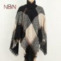 NN Winter Sweater Women Knitted Turtleneck Poncho And Capes Ladies Thick Warm Sweaters And Pullovers