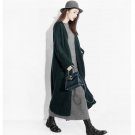 LIPEI Autumn Winter Black Long Cardigan Sweater Women Thicken Long Sleeve Knitting Wool 5 color Swea