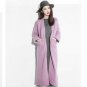 LIPEI Autumn Winter Black Long Cardigan Sweater Women Thicken Long Sleeve Knitting Wool 5 color Swea