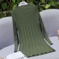 Women Sweaters And Pullovers 2016 Runway Autumn Knitted Casual Loose Long Sweater Turtleneck Dress T