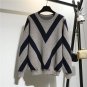 Kniited Oversized Sweater Women 5xl 2017 Autumn New Pullover Sweater Ladies Slim O-Neck Casual Femal