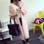 long knitted Cardigan Women Sweater casual Pocket Poncho Plus Size Coat Women long Loose Sweaters ve