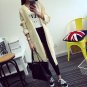 long knitted Cardigan Women Sweater casual Pocket Poncho Plus Size Coat Women long Loose Sweaters ve