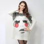 ARCSINX Plus Size Wome Sweaters And Pullovers 4XL XXXL Bat Big Size Female Sweater Long Sleeve Knitt