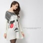 ARCSINX Plus Size Wome Sweaters And Pullovers 4XL XXXL Bat Big Size Female Sweater Long Sleeve Knitt