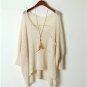 Long Sleeve Knitted Tops Women Sweater Pullover Casual 2017 Jumper Oversized Crochet Tricotado Winte