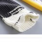 Autumn Winter High Quality Slash Neck Women Printing Pullover Long Style Sweater Dress Plus Size Loo