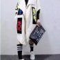 Autumn spring winter loose casual plus size cardigan female 200 medium-long yarn women sweater outer