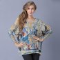 2018 New Arrivals Wool Sweater Women Graffiti Art Print Knitted Sweaters Casual Plus Size Fashion Ba