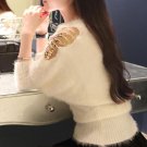 womens sweaters fashion 2015autumn Winter new Korean Women O-neck bat sleeve mohair oversized sweate