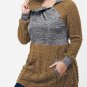 2017 Nextmia Fashion Plus Size Pullover Pockets Cable Knit Long Black Oversize Thick Autumn Sweater