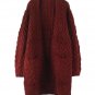 Women cardigan sweater Korean style 2017 autumn and winter female thick yarn loose plus size long de
