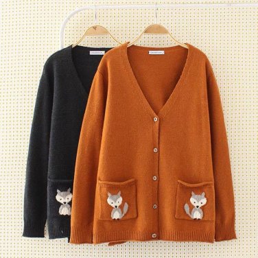 plus size XXXL V-neck Cardigans women loose sweaters 2018 casual ladies Pockets oversized knitwear c