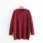 NYMPH 2017 Women Autumn Sweaters New Casual Striped Long Sleeve O Neck Knitting Pullovers Winter War