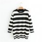 NYMPH 2017 Women Autumn Sweaters New Casual Striped Long Sleeve O Neck Knitting Pullovers Winter War