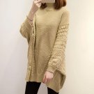 Autumn Winter Women Casual Sweater Coat Batwing Sleeve loose Plus Size Pullovers Knitted Sweater Fem