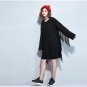 Plus Size Dresses Women Sweater Winter Oversized Thick Autumn Loose Solid Tassel Female Clothing Kni