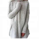 Women Sweaters And Pullovers 2018 long sleeved Sweater Turtleneck Knitted Plus Size vestido mujer pu