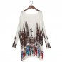 New Fashion Autumn Winter Women Wool Sweaters Casual Long Sleeves Knit Loose Sweater Pullovers O-Nec