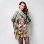 Autumn Winter Women Wool Dresses Oversized Long Sleeves Loose Tops Charactor Print Women Sweater Plu