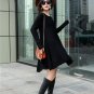 4xl plus big size women clothing 2017 spring autumn winter korean vestidos black red knit sweater pl