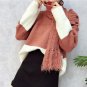 Vadim 2017 Plus size Winter Pullovers Sweater Women Thicker Fashion Scarf Short Christmas Sweater Pu