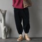 NEW Winter Harem Pants Women Pants Vintage Corduroy Loose Elastic Waist Casual Trousers for Women 3