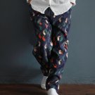 Pantalon Femme  Spring Winter Women Pants Corduroy Harem Pants Ladies Casual Trousers Elastic Waist 