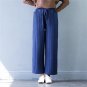 Trousers for Women Women Winter Pants Casual Solid Stripes Straight Cotton-padded S483