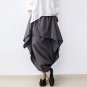 Women Pants  Linen Ruffled Harem Pants Women Pantalon Femme Trousers Women Camouflage Sweatpants Wom