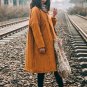 Winter Jacket Women Vintage National Trend Jacquard Loose Handmade Plate Button Thickening Cotton-pa