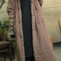 Winter Jacket Women Plus Size Handmade Plate Button Thicken Big Hood Long Wadded Jacket Loose Cotton