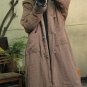 Winter Jacket Women Plus Size Handmade Plate Button Thicken Big Hood Long Wadded Jacket Loose Cotton