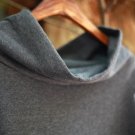 Autumn Winter Dress Women Cotton Dress Vestidos Long Fleece Thickening Turtleneck Casual Loose Robe 