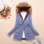 Winter Women Coat 2017 Parka Casual Outwear Military Hooded Coat Woman Clothes Fur Coats female Wint