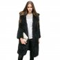 Women Coat Long-Sleeved Lamb Coat Wool Collar Long Coat Autumn And Winter New High Quality Fashion H