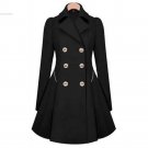 2016 Direct Selling Real Cotton Nylon Women Jacket Women Ladies Lapel Windbreaker Long Winter Parka 