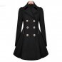 2016 Direct Selling Real Cotton Nylon Women Jacket Women Ladies Lapel Windbreaker Long Winter Parka 