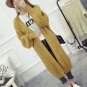 Hot! Fashion Women\'s Clothing Spring Autumn Winter Single Breasted Cashmere Knitted Long Cardigans 