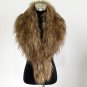 Super large winter fox fur shawl faux raccoon fur collar fur cape various colors high quality coat f