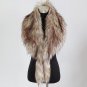 Super large winter fox fur shawl faux raccoon fur collar fur cape various colors high quality coat f