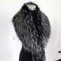 Super large winter fox fur shawl faux raccoon fur collar fur cape various colors high quality coat f