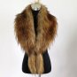 Super large winter fox fur shawl faux raccoon fur collar fur cape various colors high quality coat f
