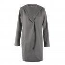 2017 Women Long Cardigans Autumn Winter Elegant Outerwear shawl collar Plus size S-4XL Jacket Coat