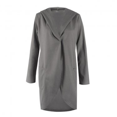 2017 Women Long Cardigans Autumn Winter Elegant Outerwear shawl collar Plus size S-4XL Jacket Coat