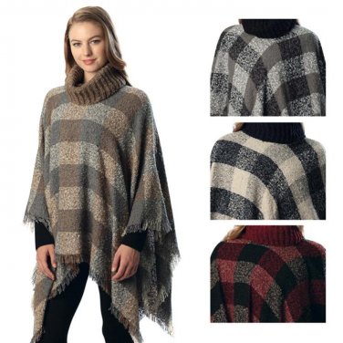 2017 Irregular Women Tassel Cloak Large Size Sweater Geometric Irregular Cloak Coat Winter Popular L