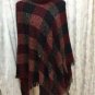 2017 Irregular Women Tassel Cloak Large Size Sweater Geometric Irregular Cloak Coat Winter Popular L